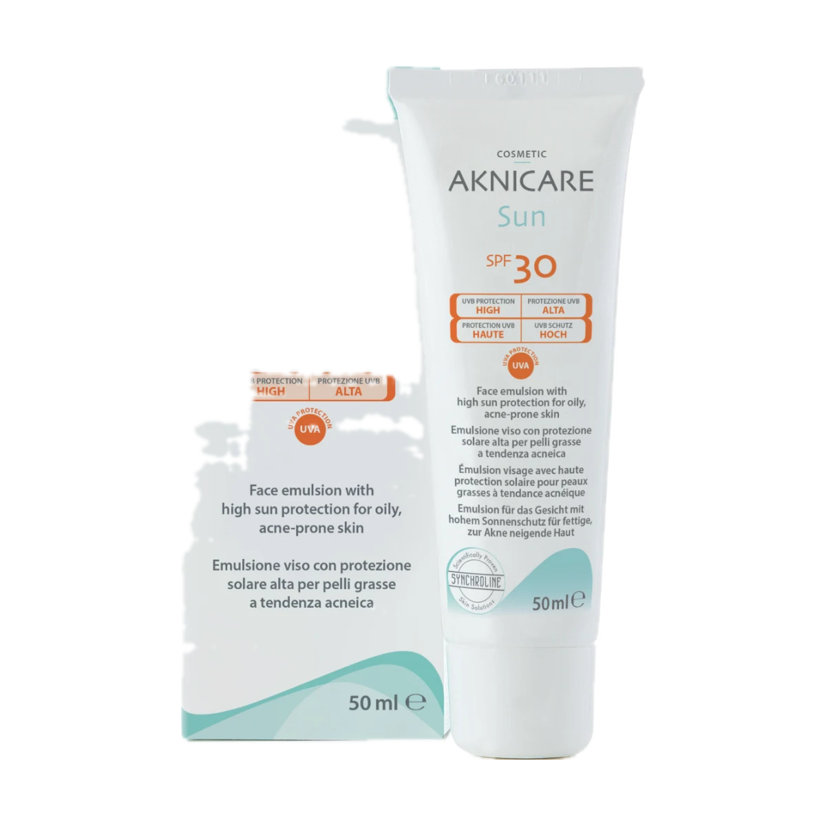 Aknicare Sun SPF 30 van Synchroline