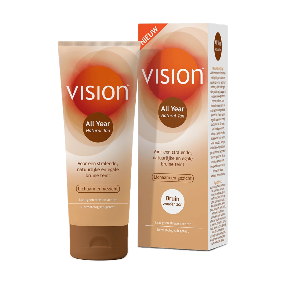 All Year Natural Tan zelfbruiner van Vision