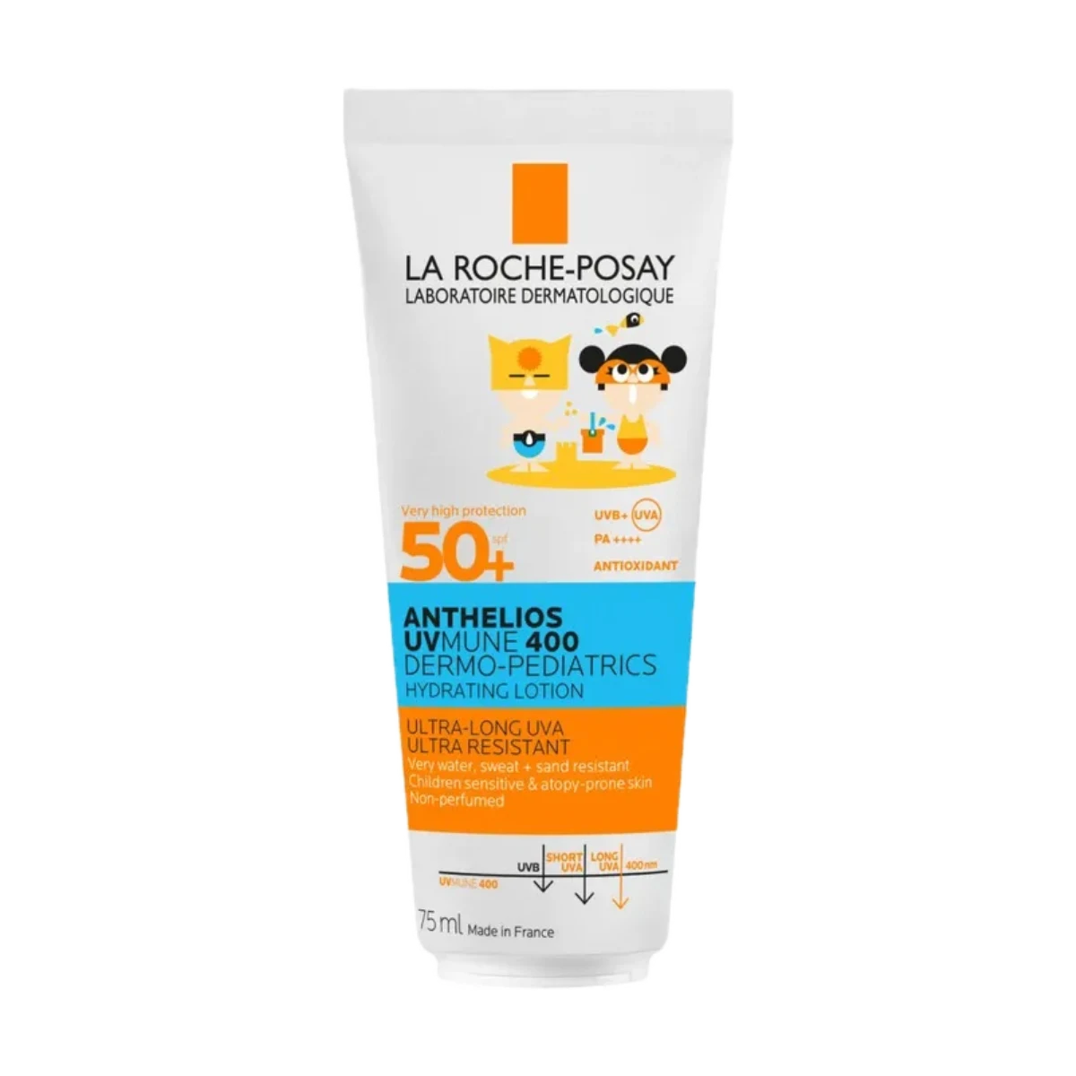 Anthelios UVMune 400 Dermo-Pediatrics hydraterende zonnemelk SPF 50+ van La Roche-Posay, foto 2 van 2