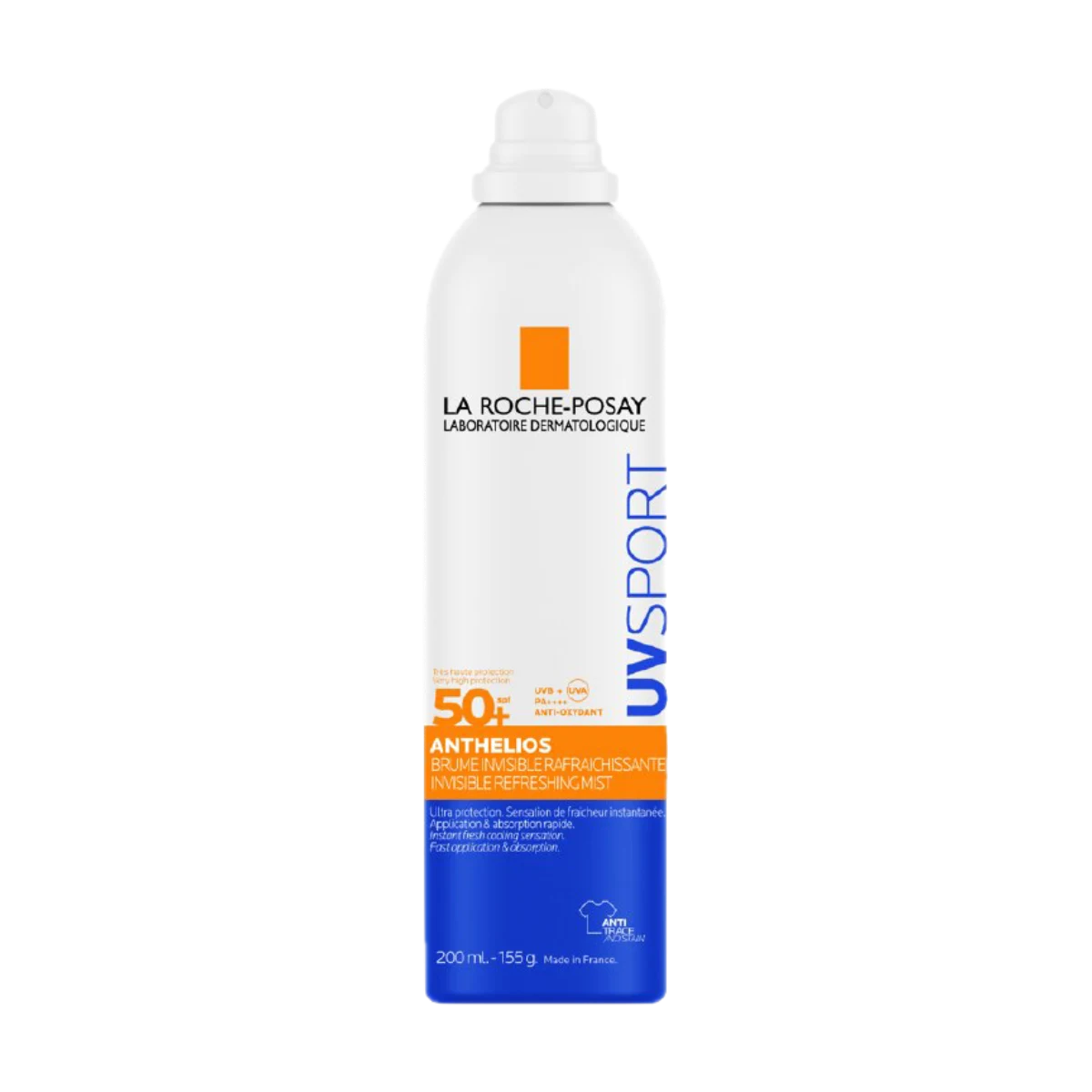 Anthelios UVSport Onzichtbare Verkoelende Mist SPF50+ van La Roche-Posay