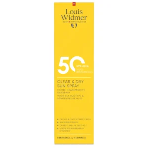 Clear & Dry Sun Spray 50 van Louis Widmer