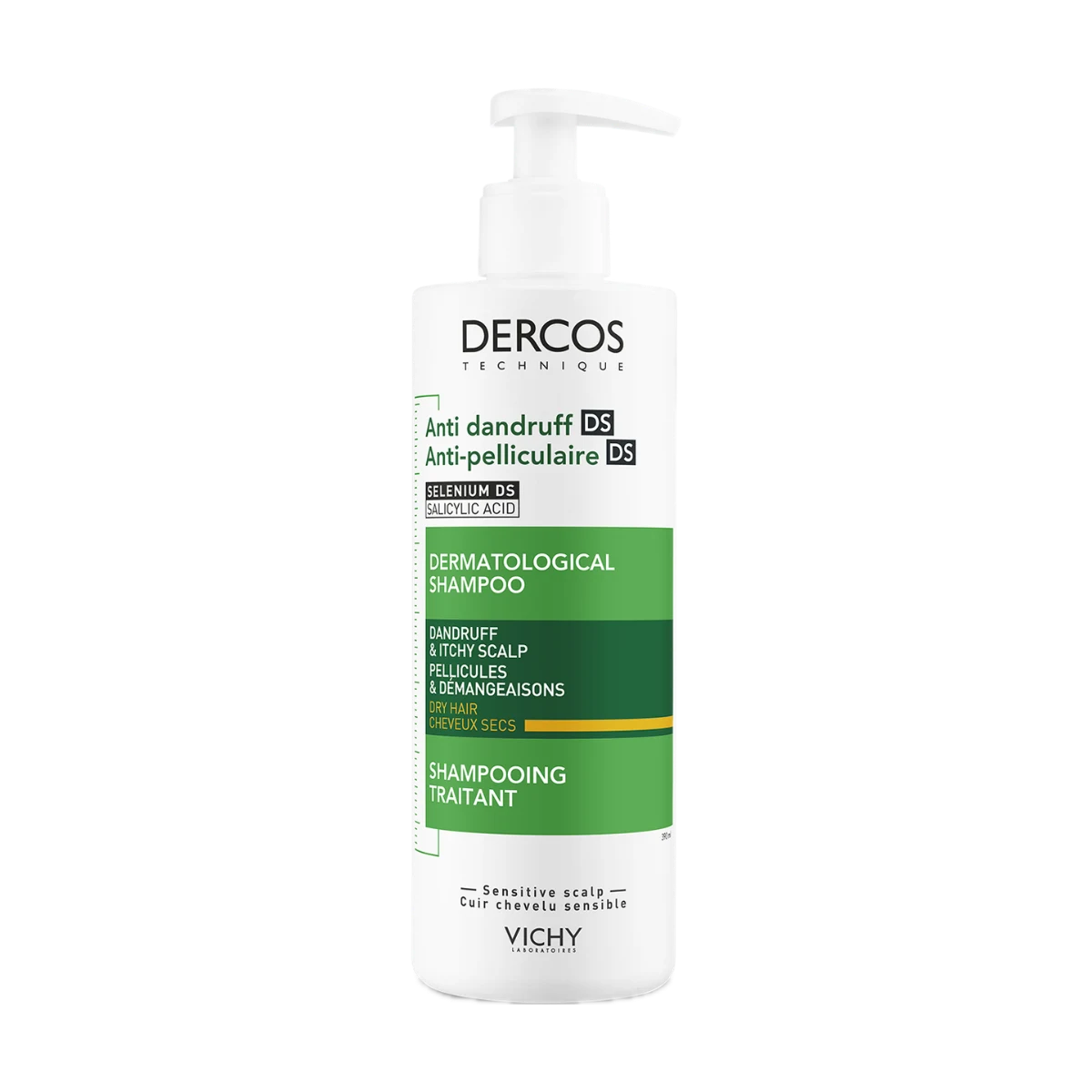 Dercos Anti-Roos DS shampoo voor droog haar van Vichy, foto 2 van 2