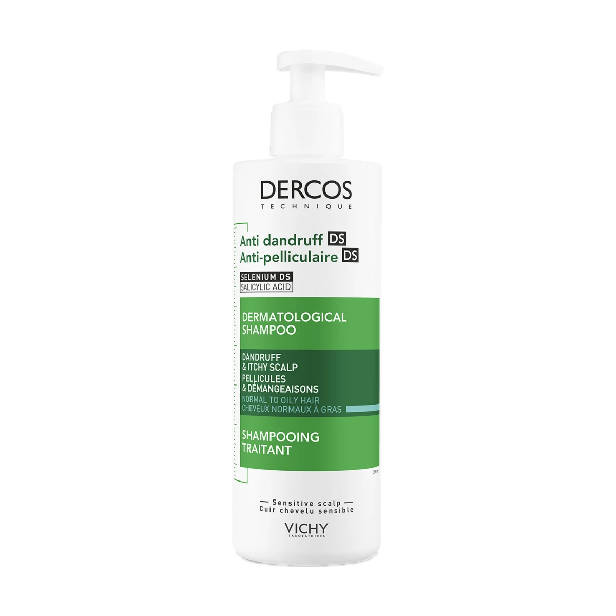 Dercos Anti-Roos DS shampoo voor normaal tot vet haar van Vichy