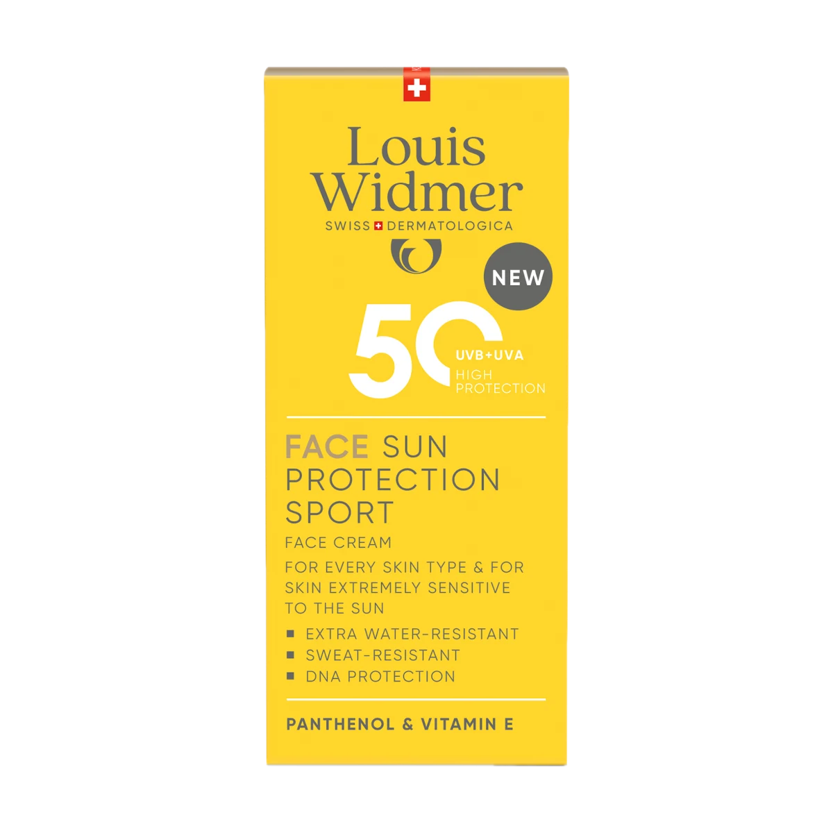 Face Sun Protection Sport 50 van Louis Widmer