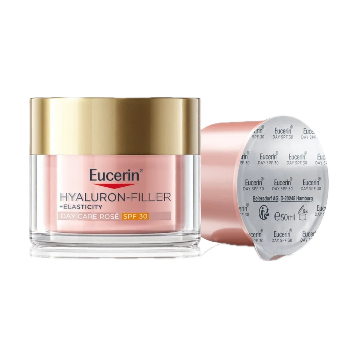 Hyaluron-Filler + Elasticity Dagcrème Rosé SPF 30 van Eucerin, foto 2 van 2