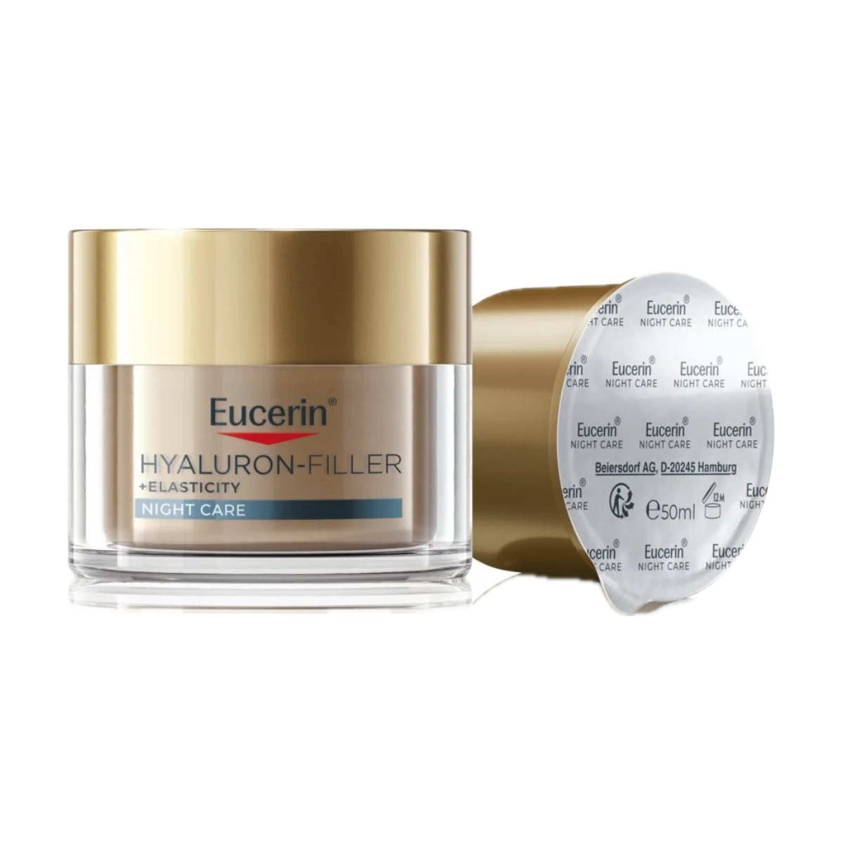 Hyaluron-Filler + Elasticity nachtcrème van Eucerin, foto 2 van 2