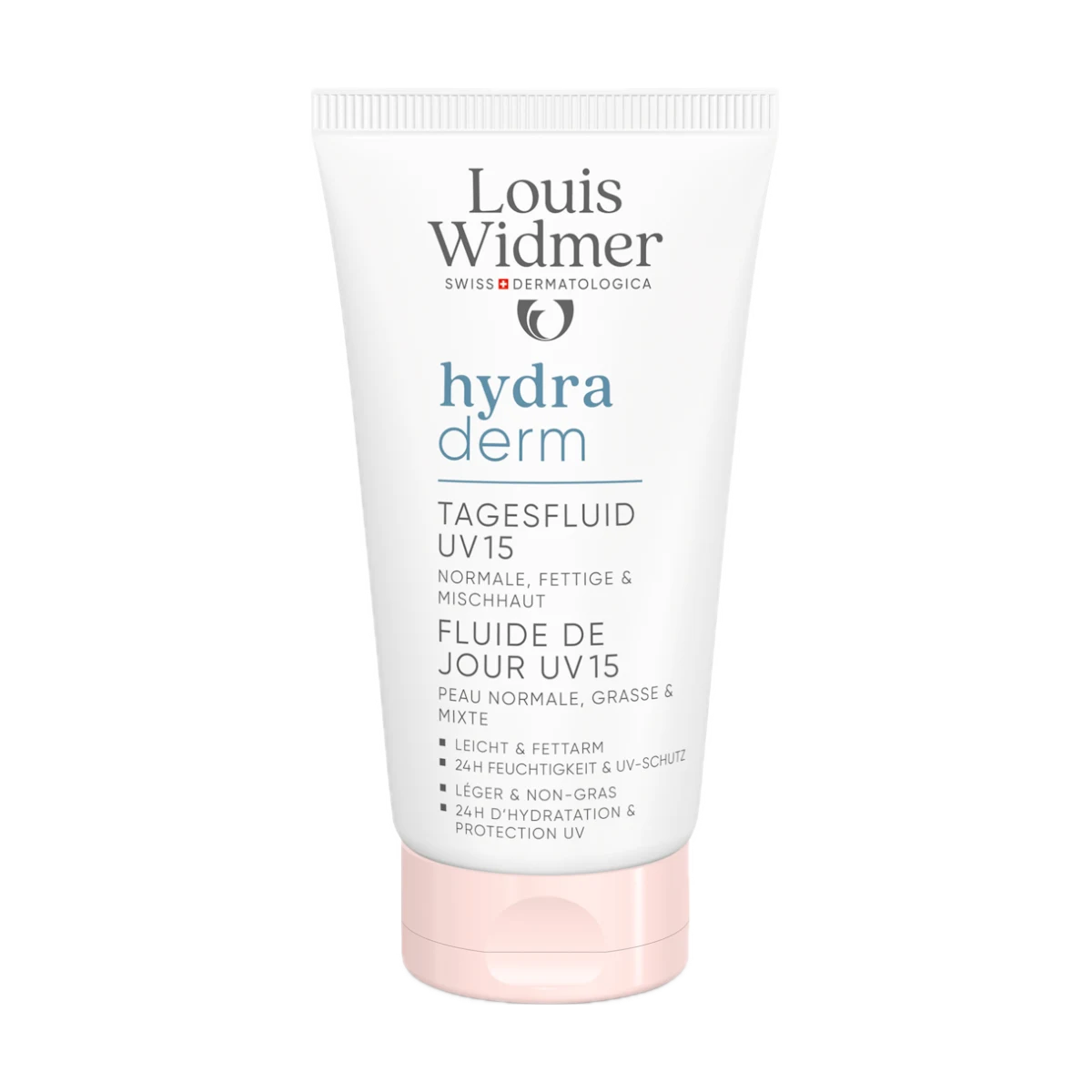 Hydraderm Dag Fluide UV 15 van Louis Widmer