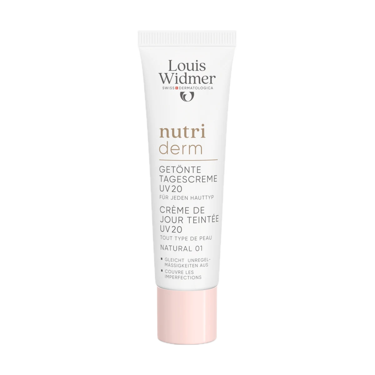Nutriderm Getinte Dagcrème UV 20 van Louis Widmer