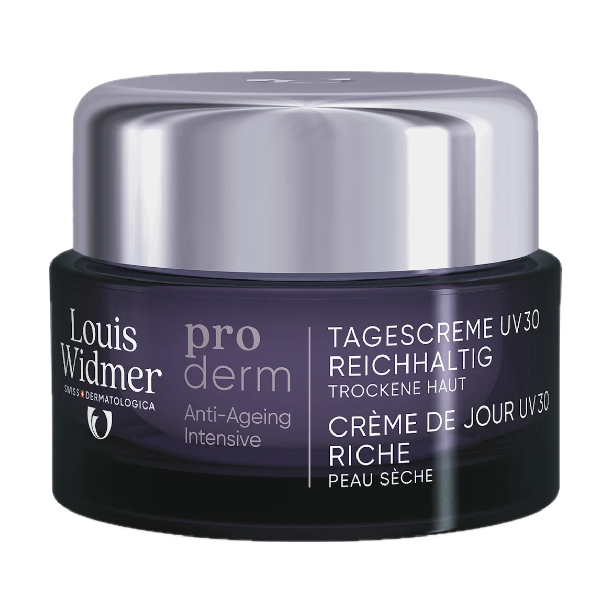 Proderm Dagcrème UV 30 Rijke Textuur van Louis Widmer
