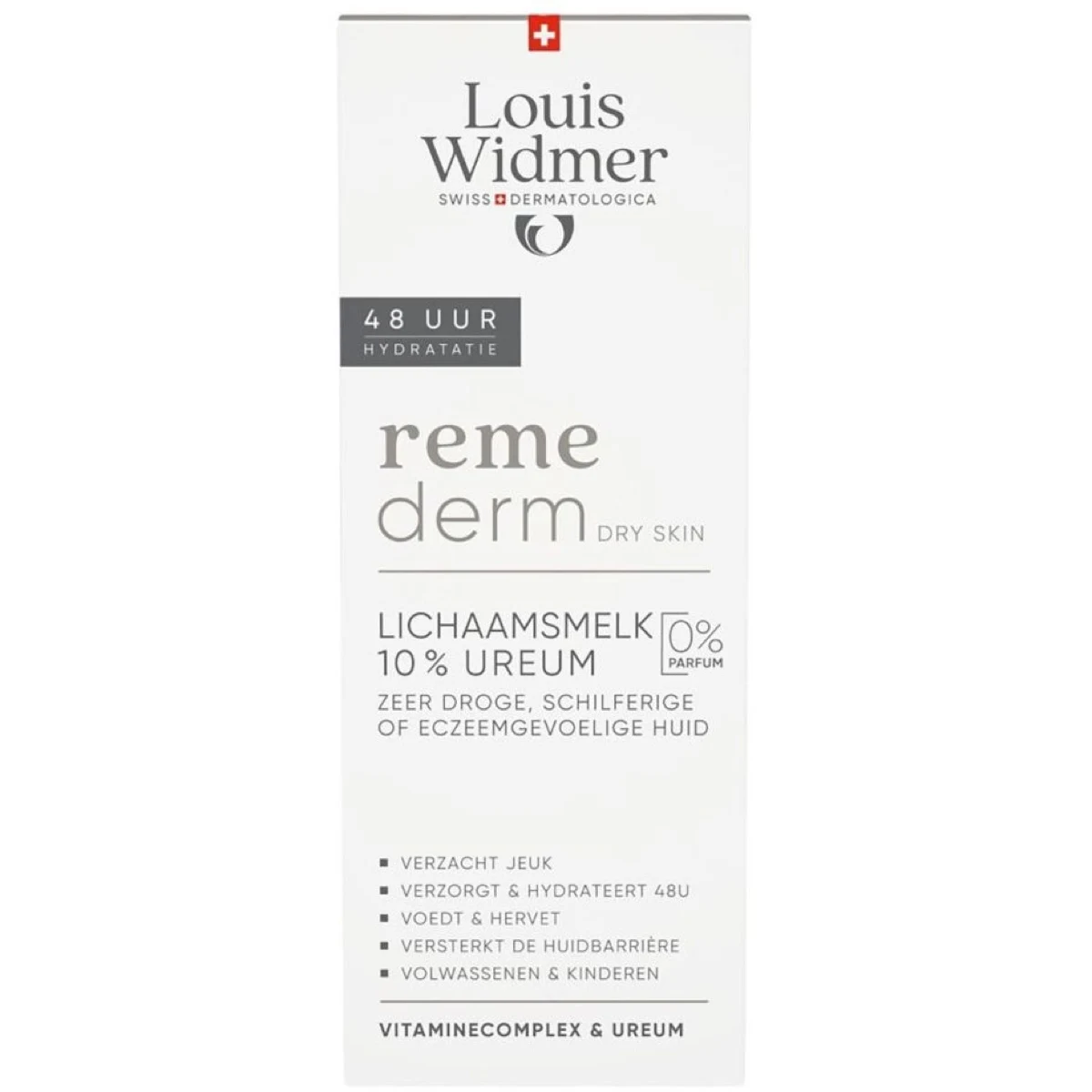 Remederm Lichaamsmelk 10% Ureum van Louis Widmer, foto 2 van 3