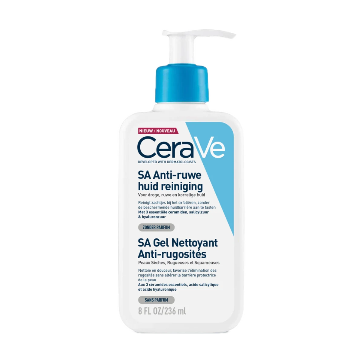 SA Anti-Ruwe Huid Reiniging van CeraVe