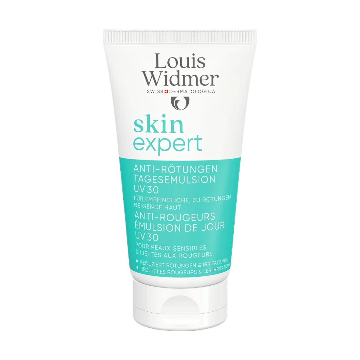 Skinexpert Anti-Roodheid Dagemulsie UV 30 van Louis Widmer
