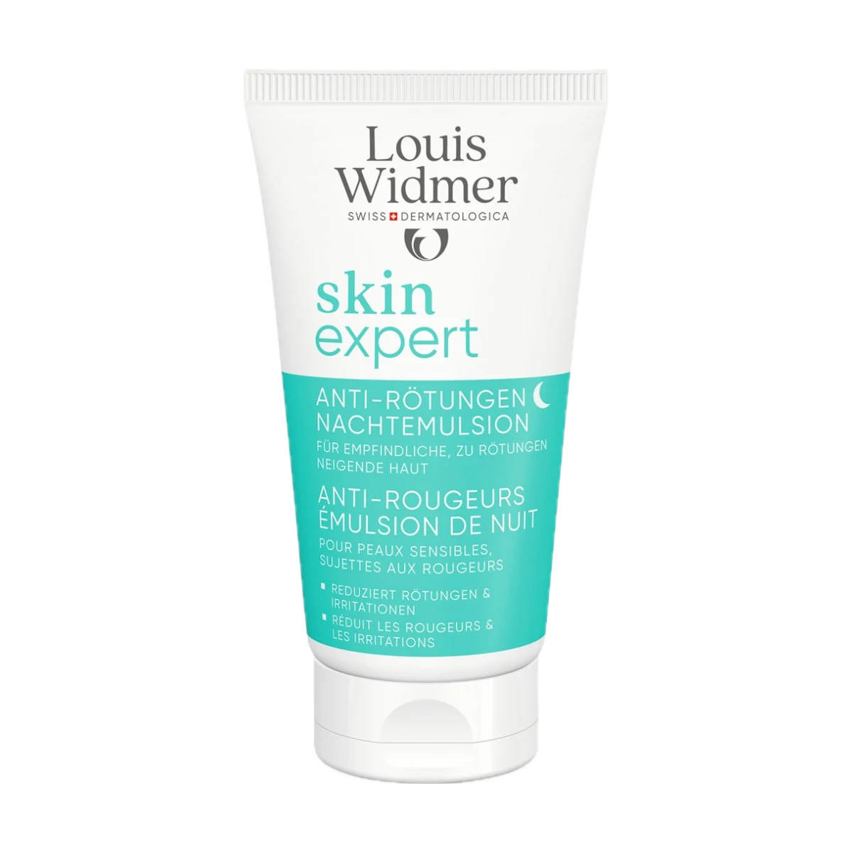 Skinexpert Anti-Roodheid Nachtemulsie van Louis Widmer