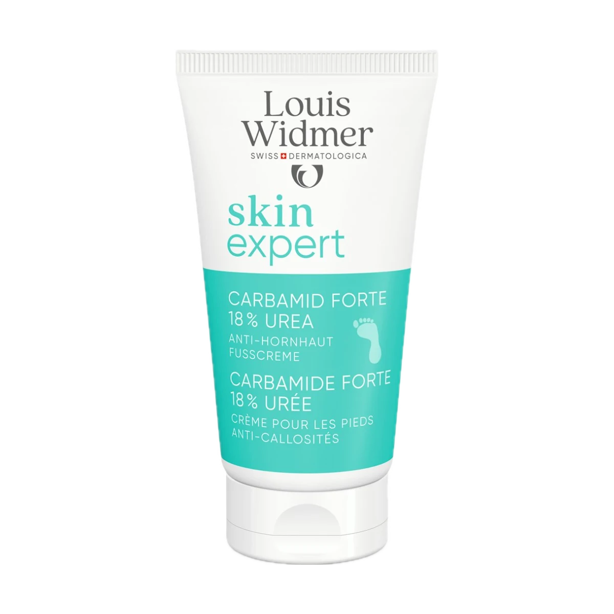 Skinexpert Carbamide Forte 18% Ureum Voetencrème van Louis Widmer