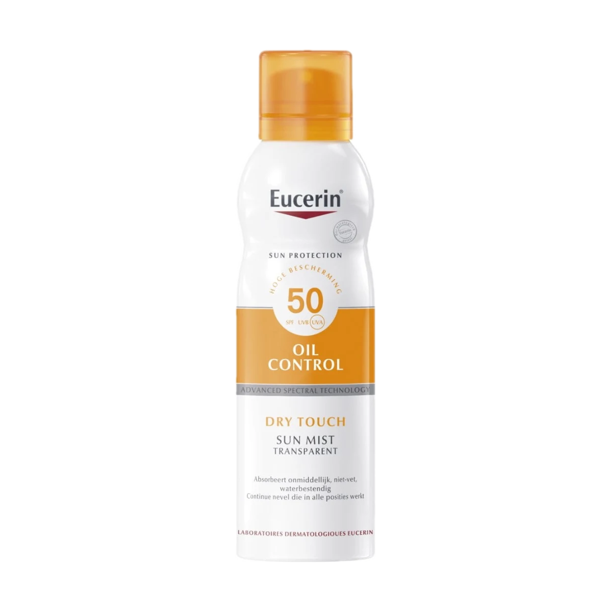Sun Oil Control Dry Touch transparante spray van Eucerin