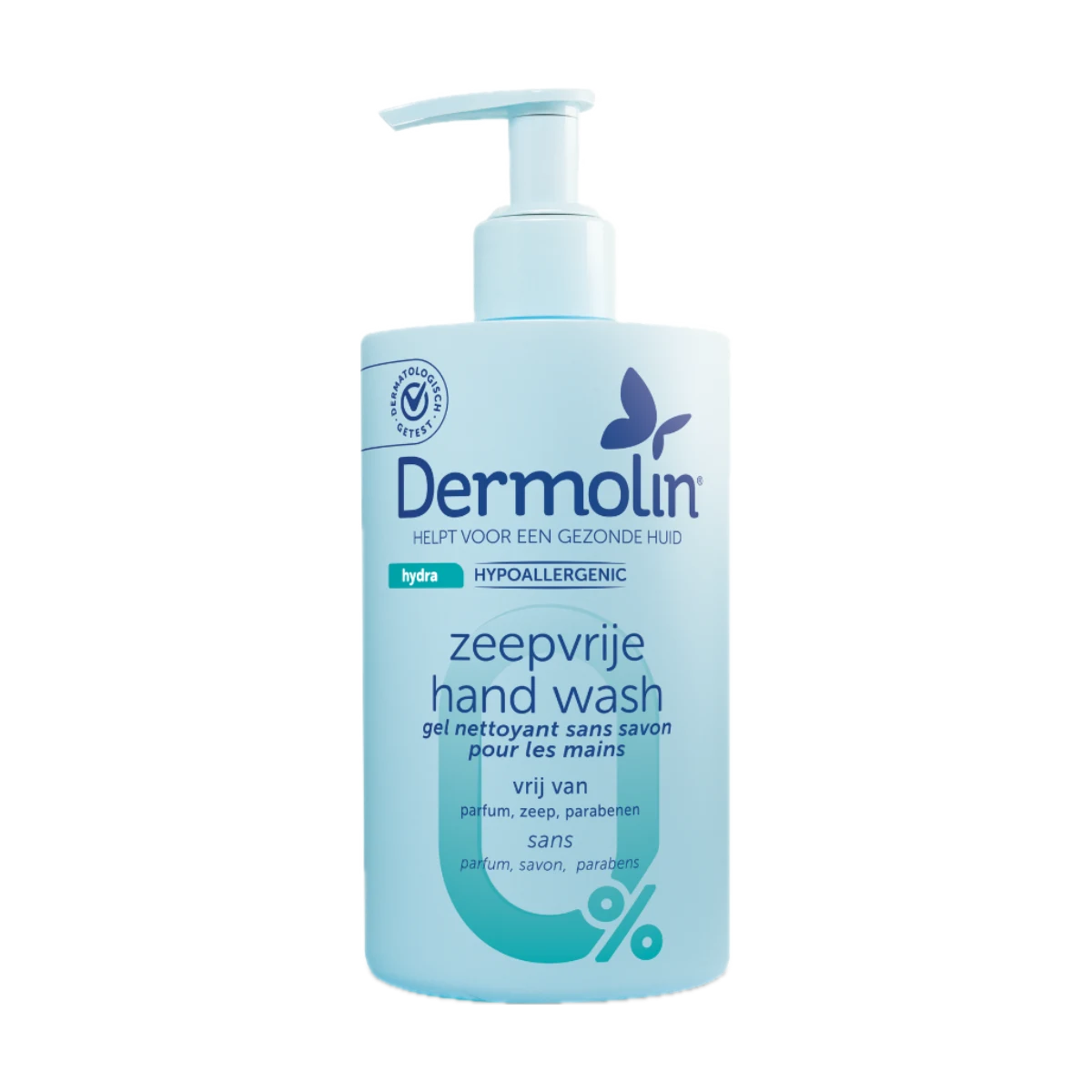 Zeepvrije hand wash van Dermolin