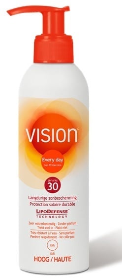 Vision Zonbescherming met pomp SPF30